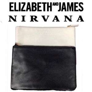 Elizabeth and James NIRVANA carry-all make-up bag zipper Mary Kate & Ashley